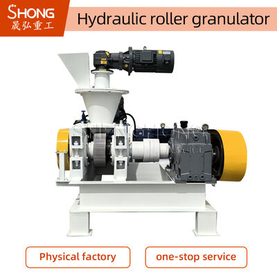 Máquina de briquetagem de fertilizante hidráulico de eixo duplo de alta capacidade 1-20 t/h para esterco de galinha animal com tamanho de grânulo de 3-6 mm