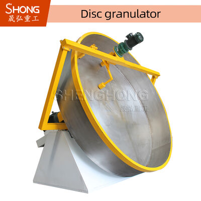Máquina de granulação de fertilizantes de grande capacidade, movida a eletricidade, para granulações de grandes dimensões