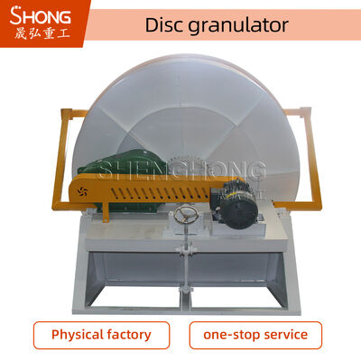 Máquina Granuladora de Fertilizante Orgânico de Aço Carbono Aprovada pela SGS com Peletizadora de Disco de Alta Automação