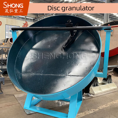 Pó químico 6t/H de Pan Fertilizer Granulation Equipment For do disco