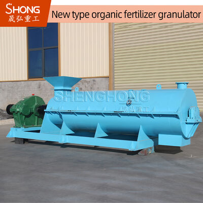 Máquina de granulação de fertilizantes orgânicos de aço carbono de 3 toneladas/hora 380V 50HZ para produção eficiente de fertilizantes