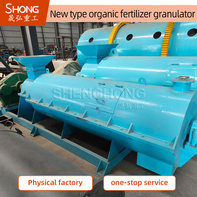Granulador de Fertilizante Orgânico Ecológico de 45KW e 4t/H para Resíduos de Compostagem