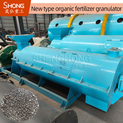 Granulador de Fertilizante Orgânico com Velocidade de Rotação de 312 R/m para Grânulos de 1-7mm e Construção em Aço Carbono