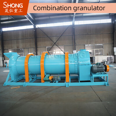 Máquina Granuladora Rotativa de Fertilizante Orgânico 2-20T/H de Produção