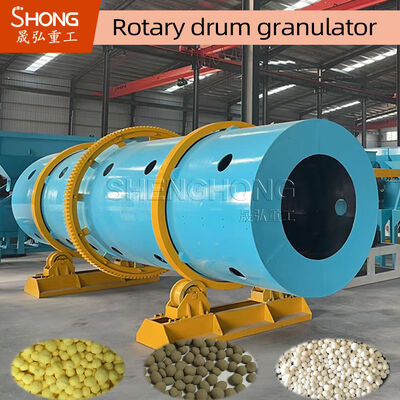 Granulador Rotativo de Fertilizante Composto NPK com Capacidade de 15-20 TPH e Alta Taxa de Granulação em Construção de Aço Carbono