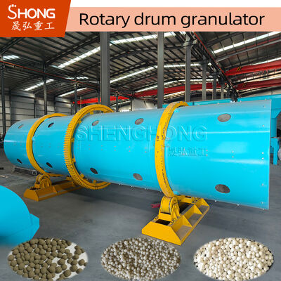 Máquina de granulação de fertilizantes resistentes à corrosão com capacidade de 1 a 20 toneladas por hora para grânulos em forma de esfera