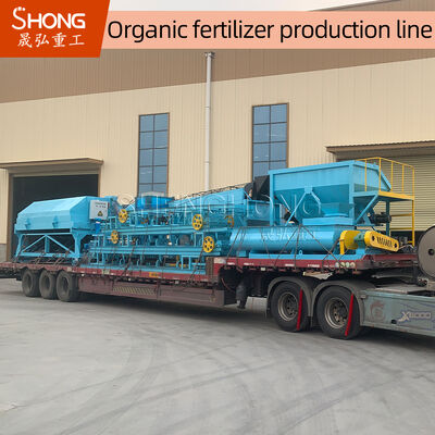 Equipamento de fertilizantes orgânicos certificados CE e ISO Garantia da qualidade global das exportações