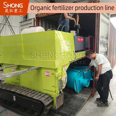Linha de Produção de Fertilizantes Orgânicos Chave na Mão para Fabricação de Fertilizantes