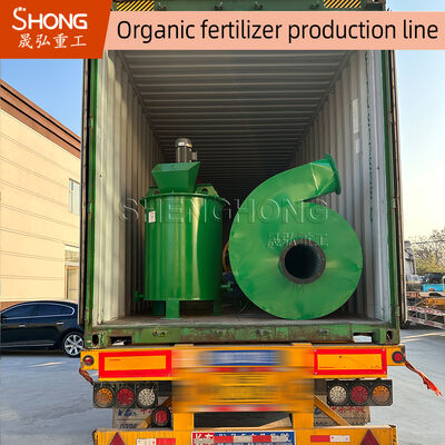 Máquina de granulação de fertilizantes de tipo úmido de 37kw com capacidade de produção de 5-8 t/h para produção de fertilizantes orgânicos