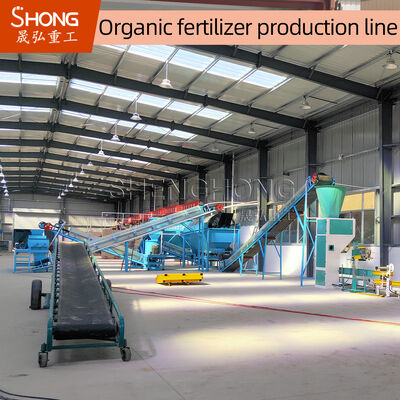 Equipamento de Fertilizante Orgânico para Produção de Grânulos de Compostagem