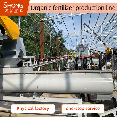 Máquina de granulação de fertilizantes orgânicos com capacidade de processamento de 1 a 20 toneladas/hora utilizando o método de granulação húmida e engenheiros disponíveis para serviço no exterior