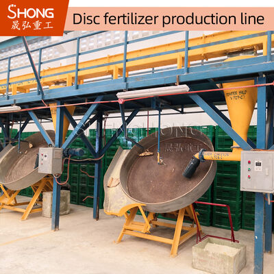 Linha de produção de fertilizantes orgânicos de 20 t/h, capacidade 380 V, para granulação de resíduos de composto