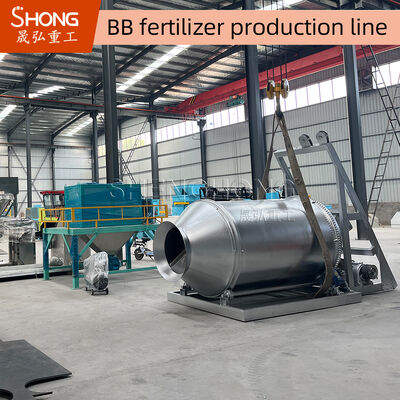 Linha de produção oval maquinaria de harmonização do misturador do adubo do BB da forma