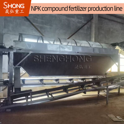 Sistema de produção NPK com potência de 18,5 kW, diâmetro de grânulos de 2,5-20 mm e capacidade de 1-2 toneladas por hora para uma granulação eficiente de fertilizantes