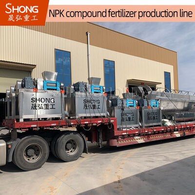 8-10 linha de produção do adubo da tensão NPK da demanda da série de TON/H SDZ para a granulação composta do adubo