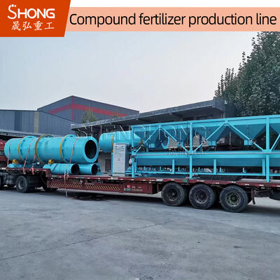 Linha de produção de fertilizantes NPK personalizada com tamanho granular de 2-4 mm e ≥ 90% de teor total de nutrientes para fabricação eficiente de fertilizantes