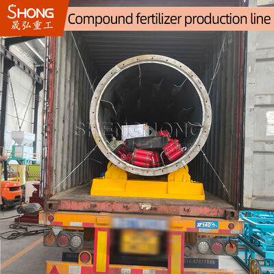 Linha de produção de fertilizante NPK com grânulos ovais redondos de tamanho granular de 2-4 mm e conteúdo de nutrientes ≥90%