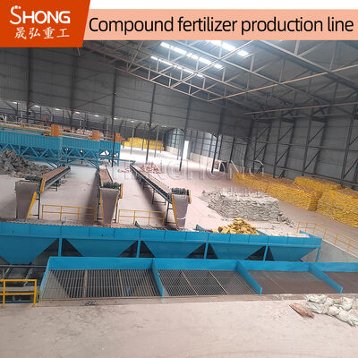 Linha de produção seca do adubo do processo NPK com tamanho granular de 2mm e nitrato de amônio