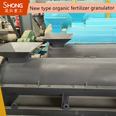 Granulador de fertilizantes orgânicos de alta eficiência de novo tipo sem necessidade de ligador para grânulos densos