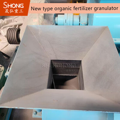 Máquina de granulação húmida de fertilizantes orgânicos de novo tipo com agitação rotativa de alta velocidade e capacidade de 1 a 5 toneladas por hora para um teor de umidade de 20% a 40%