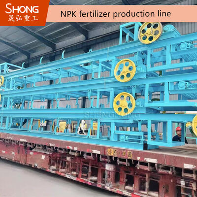 Linha de Produção de Fertilizantes NPK por Extrusão com Cilindro de Aço Liga Resistente ao Desgaste com Superfície Endurecida de Carboneto de Tungstênio e Camisa de Cilindro Substituível