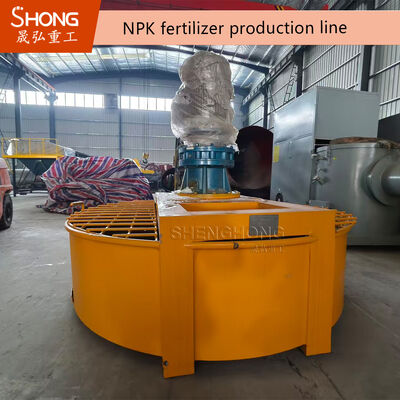 Linha de produção de fertilizantes NPK de tipo seco com produção anual de 10000-15000 t