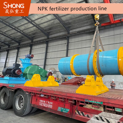 Linha de granulação de fertilizantes compostos de produção contínua e não secante, de poupança de energia, para fertilizantes NPK