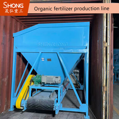 Linha de Produção de Fertilizantes Orgânicos Resistente à Corrosão em Aço Inoxidável SS304 com Taxa de Granulação >95%