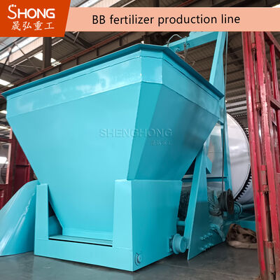 Linha de Produção de Fertilizantes BB de Alta Capacidade e Resistente ao Desgaste de 15 T/H Máquina Misturadora para Operação Contínua